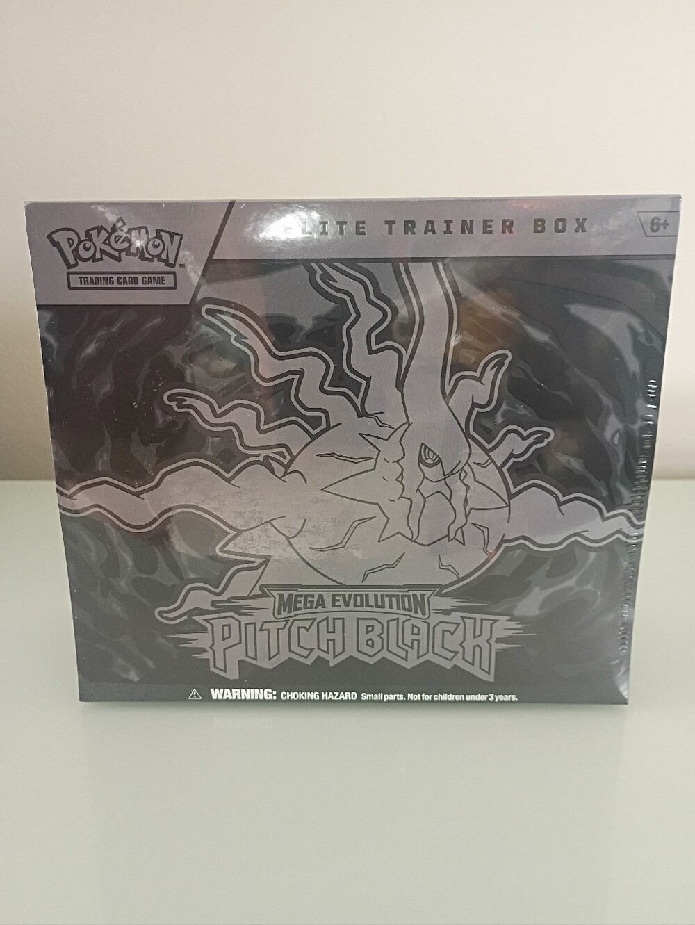 New Unopened Pokémon Mega Evolution-Pitch Black Pokémon Center Elite Trainer Box